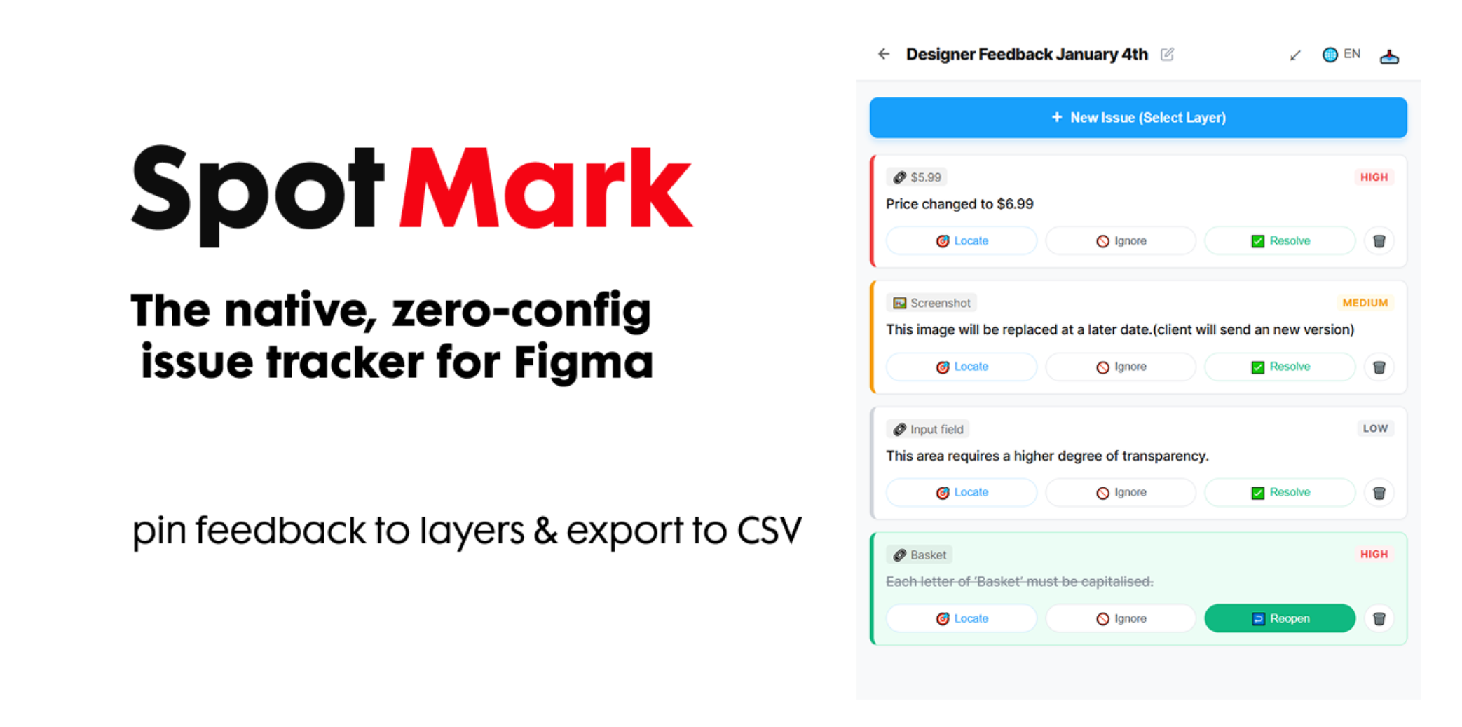 SpotMark Plugin